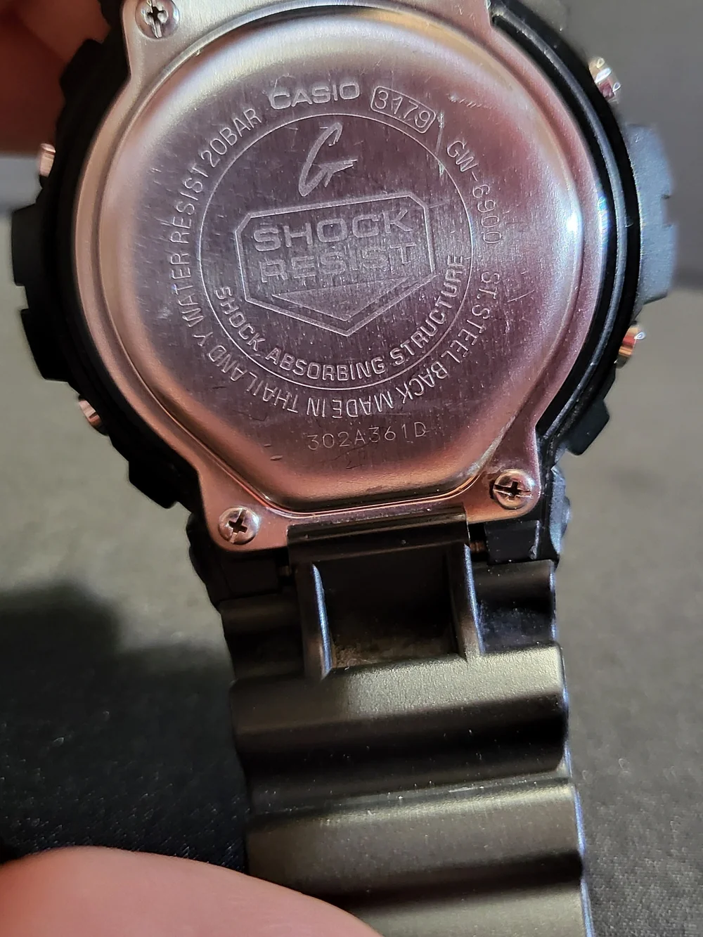 CASIO G-SHOCK GW-6900 Tough Solar, Multi Band 6 Digital Watch - Black